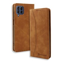 Bodycell Book Case Pu Leather Samsung M53 5G Brown