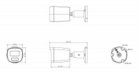 LONGSE IP  BMSCGC200, 2.8mm, 2MP,  IP67, PoE BMSCGC200