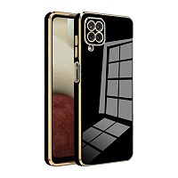 Bodycell Gold Plated Silicon Samsung A22 4G Black