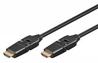 GOOBAY  HDMI 61289  Ethernet, 360, 4K/60Hz, 18 Gbps, 3m,  61289