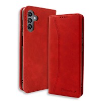 Bodycell Book Case Pu Leather Samsung A15 4G/5G Red