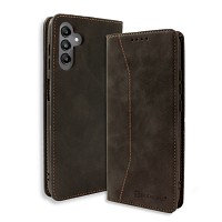 Bodycell Book Case Pu Leather Samsung A25 Black