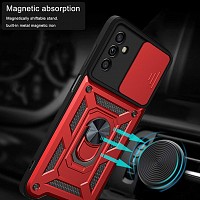 Bodycell Armor Slide Cover Case Samsung A55 Red
