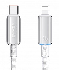 USAMS  Lightning  USB-C US-SJ659, 30W, 480Mbps, 1.2m,  SJ659USB02