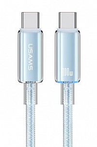 USAMS  USB-C  USB-C US-SJ660, 100W, 480Mbps, 1.2m,  SJ660USB03