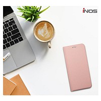 Θήκη Flip Book inos Xiaomi Poco C75/ Redmi 14C Foldio Ροζ