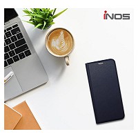 Θήκη Flip Book inos Xiaomi Redmi Note 14 Pro Plus 5G Foldio Μπλε