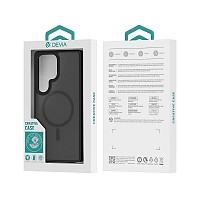 Θήκη TPU & PC Shock Proof Devia Magnetic Samsung Galaxy S25 5G Pino Μαύρο