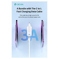     Devia RCE-3005CL 30W   USB C GaN PD &  USB C  Lightning Smart 1m 