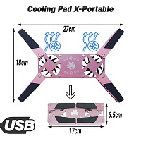 Cooling Pad X-Portable Pink 0125.006