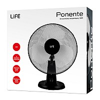 Επιτραπέζιος ανεμιστήρας, 50W LIFE Ponente