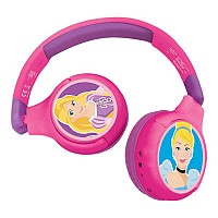 LEXIBOOK DISNEY PRINCESS BLUETOOTH STEREO HEADPHONES