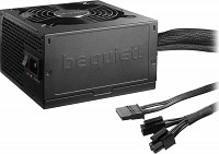 BEQUIET PSU SYSTEM POWER 9 CM 600W BN302, BRONZE CERTIFIED, SEMI-MODULAR AND FLAT CABLES, 12CM QUIET & COOL FAN, 3YW.