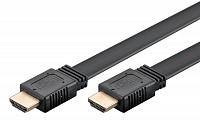 GOOBAY  HDMI 2.0 61278, Ethernet flat 4K/60Hz 18 Gbps 1.5m,  61278