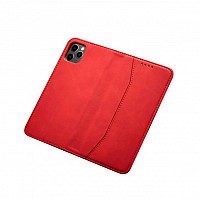 Bodycell Book Case Pu Leather iPhone 12 Pro Max Red