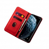 Bodycell Book Case Pu Leather Samsung S21  Red