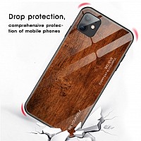 Bodycell Back Cover Wood Temp.Glass For iPhone 11 Pro