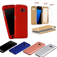360 Full Cover & Temp.Glass Samsung A6 18 Red