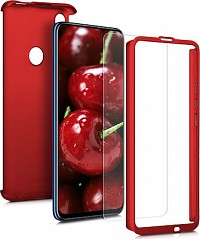 360 Full Cover & Temp.Glass Huawei P Smart Z Red