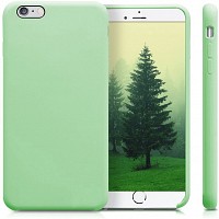 My Colors Liquid Silicon For iPhone 6/6s Plus Light Green