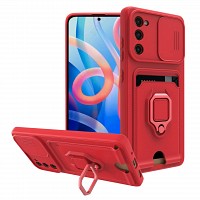 Bodycell Multifunction Case   Samsung S20 FE Red