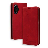 Bodycell Book Case Pu Leather Xiaomi Poco F3 GT Red