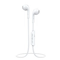 VIVANCO EGGSHAPE BLUETOOTH NECKBAND IN EAR white