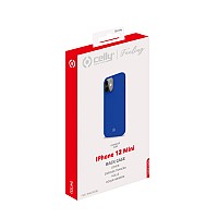 CELLY FEELING IPHONE 12 MINI blue backcover