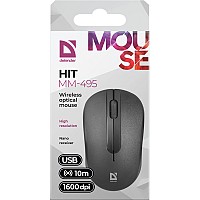 DEFENDER MM-495 HIT WIRELESS OPTICAL MOUSE 1600dpi black