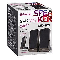 DEFENDER SPK-225 SPEAKERS 2.0 4W black