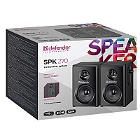 DEFENDER SPK-270 SPEAKERS 2.0 10W black