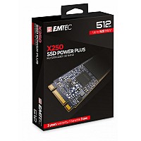 EMTEC SSD M2 SATA X250 512GB INTERNAL