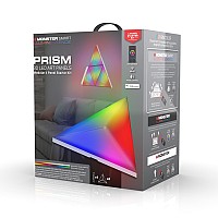 MONSTER ILLUMINESSENCE SMART PRISM 3D LED ART PANELS 4 pcs