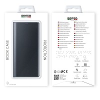 SENSO CLEAR BOOK SAMSUNG M10 black