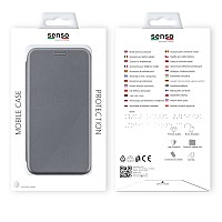 SENSO OVAL STAND BOOK SAMSUNG S10e titanium