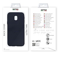 SENSO SOFT TOUCH SAMSUNG J3 2017 black backcover