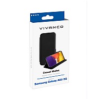 VIVANCO CASUAL WALLET BOOK CASE SAMSUNG A82 5G black