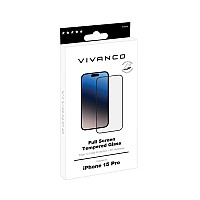 VIVANCO 2.5D JAPAN FULL TEMPERED GLASS IPHONE 15 PRO