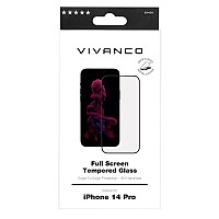 VIVANCO 2.5D JAPAN FULL TEMPERED GLASS IPHONE 14 PRO