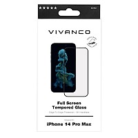 VIVANCO 2.5D JAPAN FULL TEMPERED GLASS IPHONE 14 PRO MAX