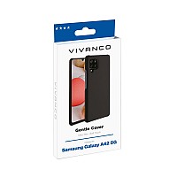 VIVANCO GENTLE COVER SAMSUNG A42 black backcover