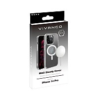 VIVANCO MAG STEADY COVER IPHONE 14 PRO transparent backcover