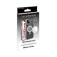 VIVANCO MAG STEADY COVER IPHONE 14 PLUS transparent backcover