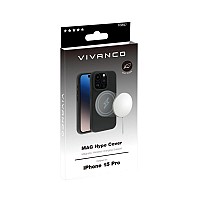 VIVANCO MAG HYPE COVER IPHONE 15 PRO black backcover