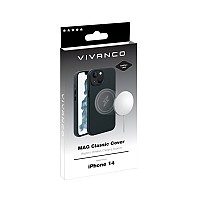 VIVANCO MAG CLASSIC COVER IPHONE 14 midnight green backcover