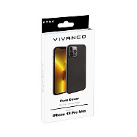 VIVANCO PURE COVER IPHONE 13 PRO MAX black backcover