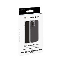 VIVANCO SAFE & STEADY CASE IPHONE 13 PRO MAX transparent backcover