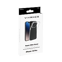 VIVANCO SUPER SLIM CASE IPHONE 15 PRO transparent backcover