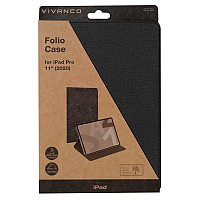 VIVANCO TABLET FOLIO CASE IPAD PRO 11 (2020/2021/2022) black