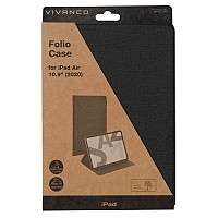 VIVANCO TABLET FOLIO CASE IPAD AIR 10.9 (2020-2022) with PEN HOLDER black